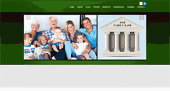 Desktop Screenshot of ourfamilybankingplan.com